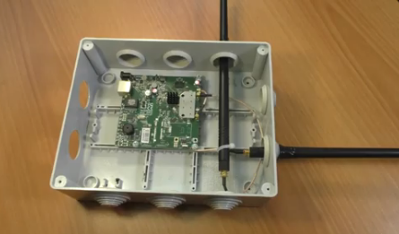 Точка доступа WiFi на базе материнской платы Mikrotik RB911G-2HPnD